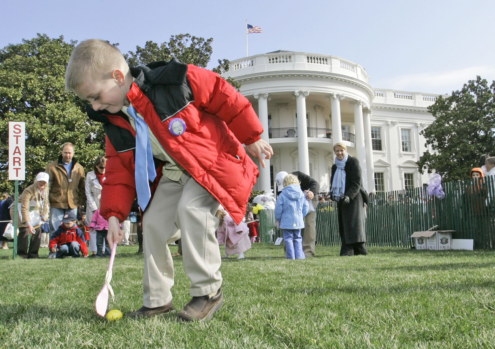 White House Easter, 2007
